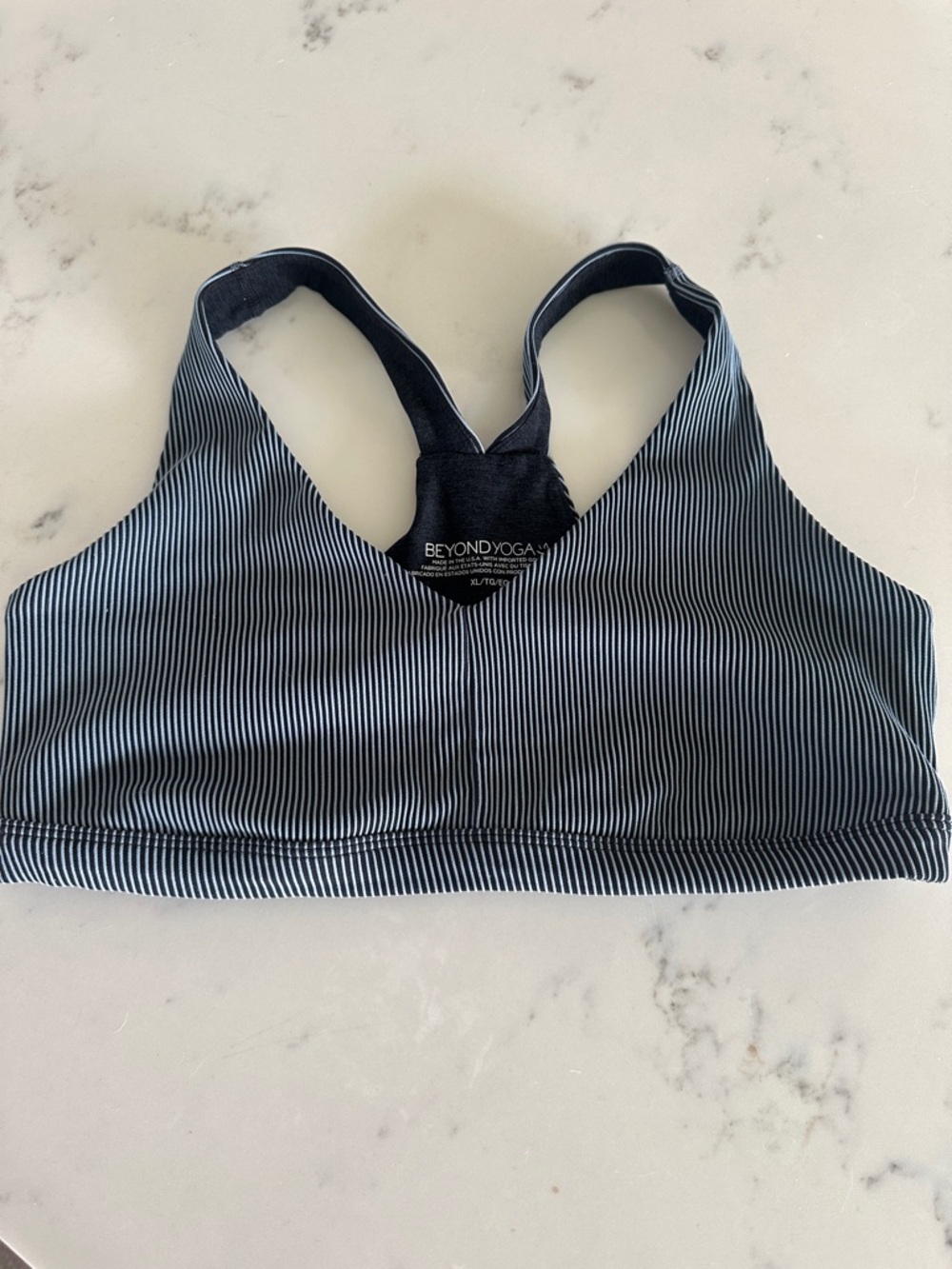 Beyond Yoga Ribbed Racerback Sports Bra
